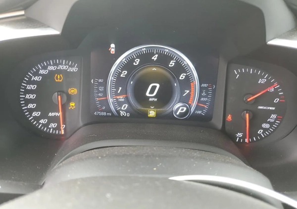 Chevrolet Corvette cena 110900 przebieg: 76156, rok produkcji 2015 z Obrzycko małe 67